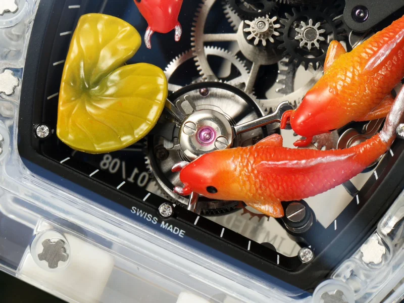 ブランド リシャール・ミルコピー時計RM S 10 トゥールビヨン【魚の花蓮葉】