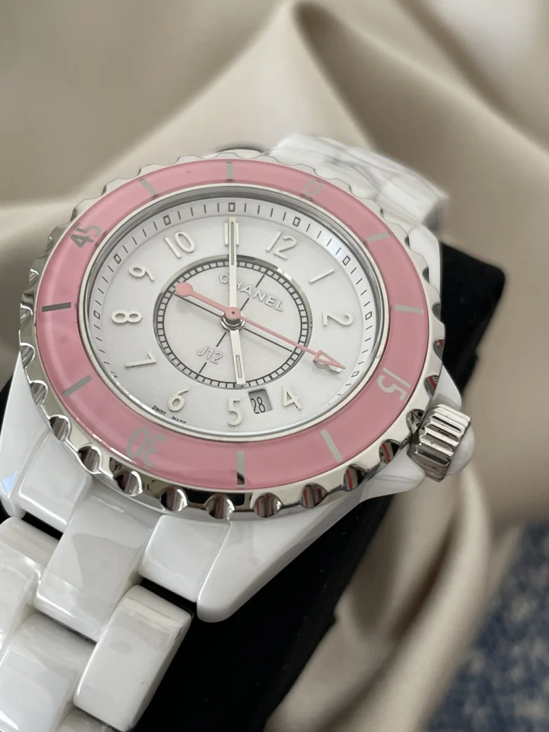 CHANEL高品質ブランド時計 J12 レディース ピンクセラミックH110292