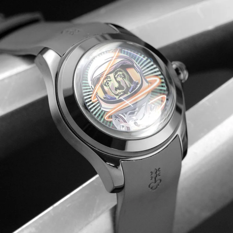 【地球魅力表現】コルムブランド時計 Bubble 47mm 厚みと大きなミラー6282810