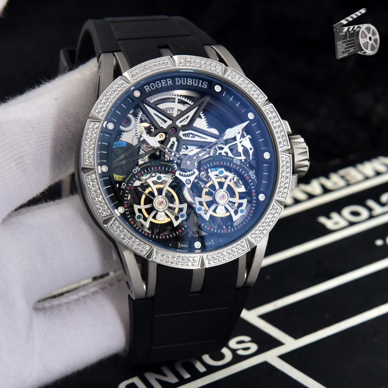 高品質ロジェ・デュブイ エクスカリバーレプリカ時計ダイヤモンドベゼル 3028AB112