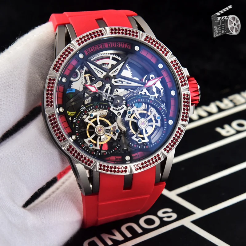 高品質ロジェ・デュブイ エクスカリバーレプリカ時計ダイヤモンドベゼル 3028AB112
