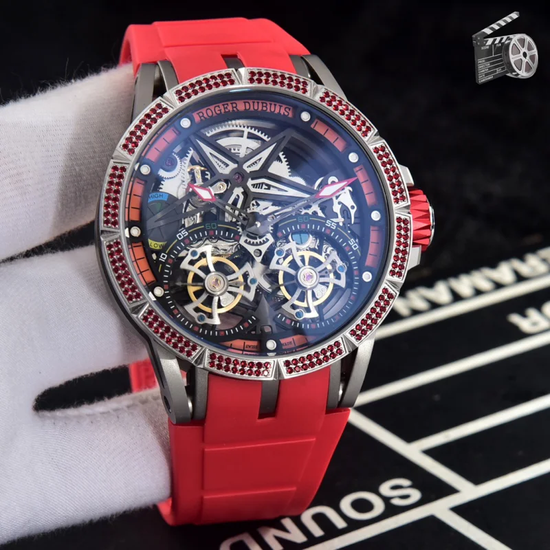 高品質ロジェ・デュブイ エクスカリバーレプリカ時計ダイヤモンドベゼル 3028AB112