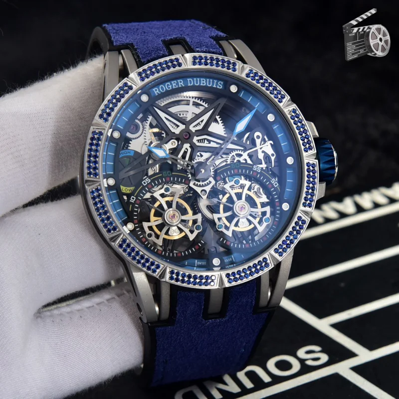高品質ロジェ・デュブイ エクスカリバーレプリカ時計ダイヤモンドベゼル 3028AB112