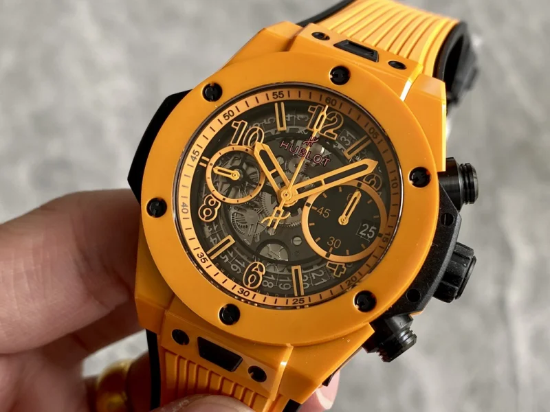 最高精密ウブロコピー時計 オレンジ セラミック ビッグ バン 42mm H1502929