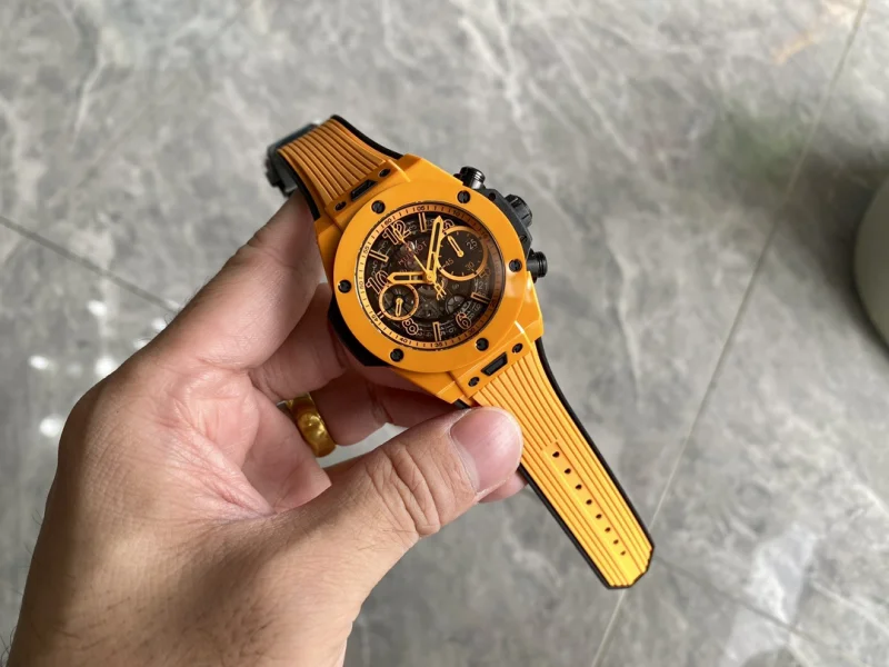 最高精密ウブロコピー時計 オレンジ セラミック ビッグ バン 42mm H1502929