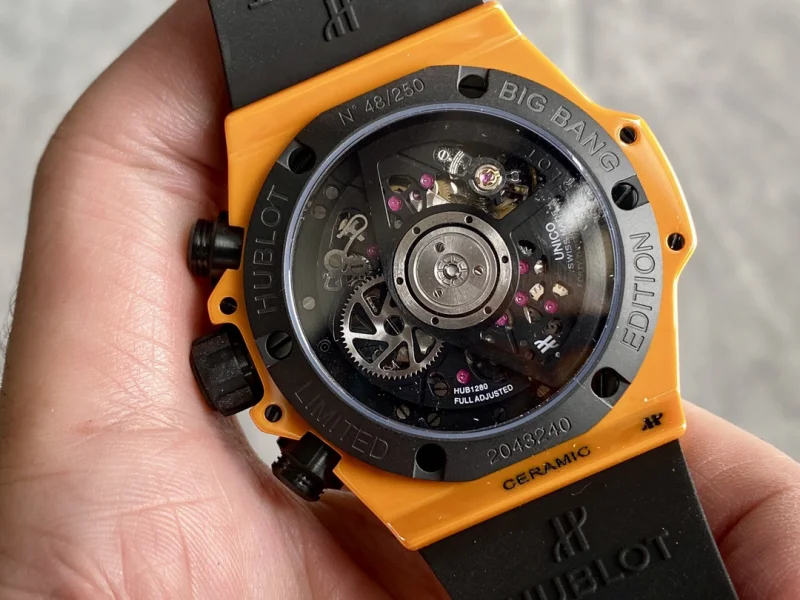 最高精密ウブロコピー時計 オレンジ セラミック ビッグ バン 42mm H1502929