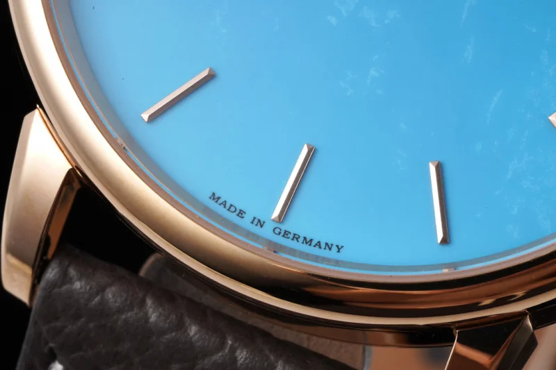 ランゲゾーネコピー SAXONIA ブルー2針のデザイン自動巻き8101SA52