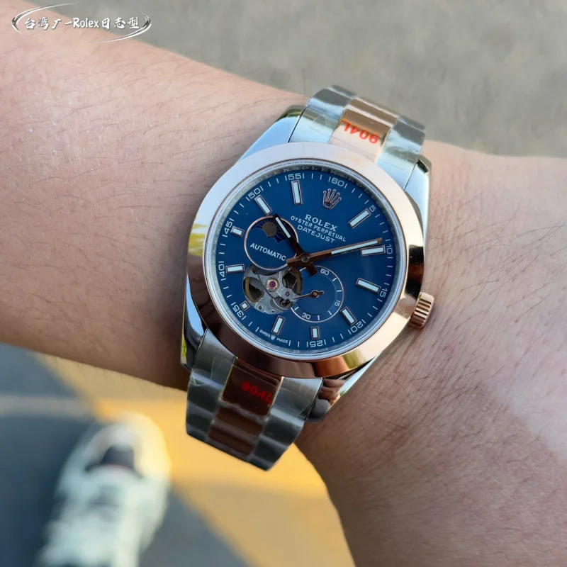 ロレックスコピー時計ブランド デイトジャスト ローズゴールド美品16939LV