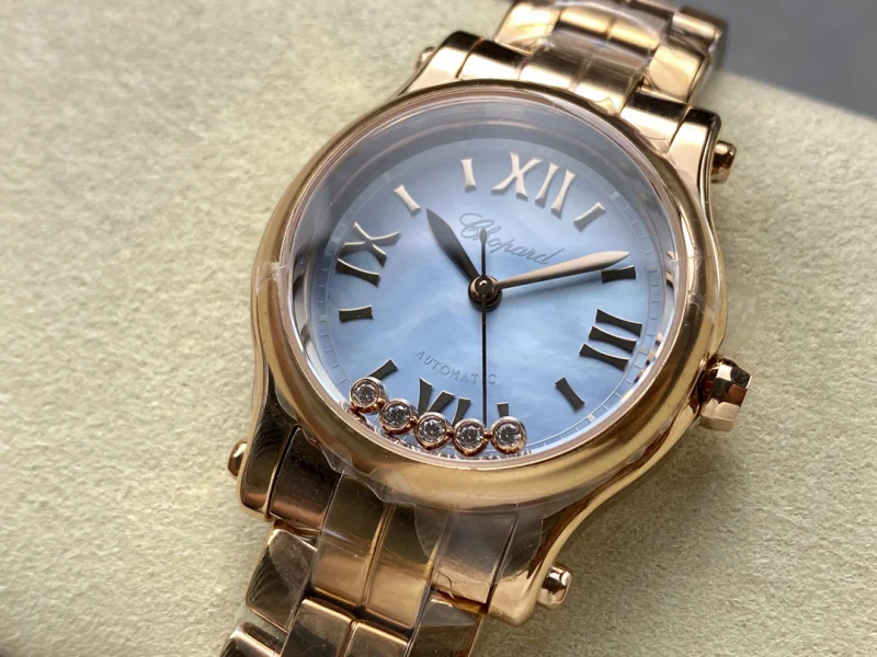 Chopardコピー時計女神レベル 人気ローズゴールド278559-3001/12