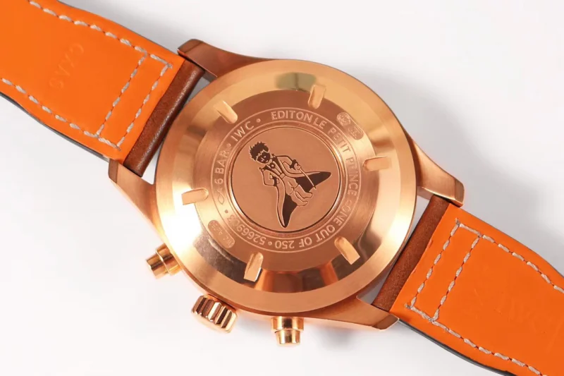 高級ブランドIWCパイロット クロノグラフ茶色のストラップ IWC3777