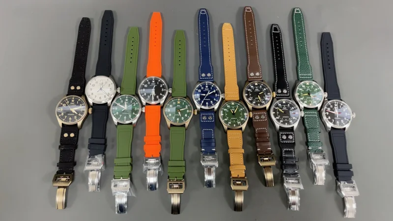 最大級IWC パイロット高級ブランドブルー文字盤 IW18920
