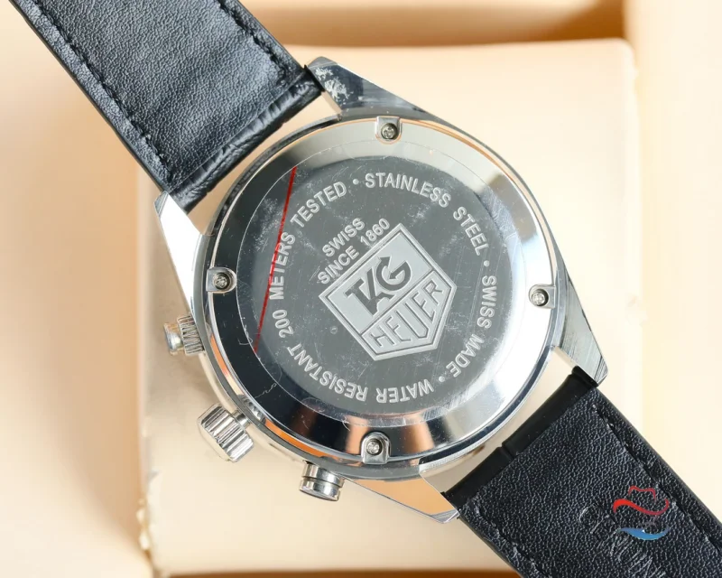 ブランド タグ・ホイヤー激安カレラ クロノグラフ43mm CA2901.N790【穴あき時計ストラップ】