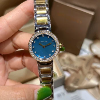 【新品発見】ブルガリ Bvlgariコピー時計女性用26 mm ブルースタイル 317229B