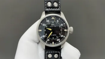 質感良好 IWCコピー時計パイロット43mmメンズ ブラック IW791691