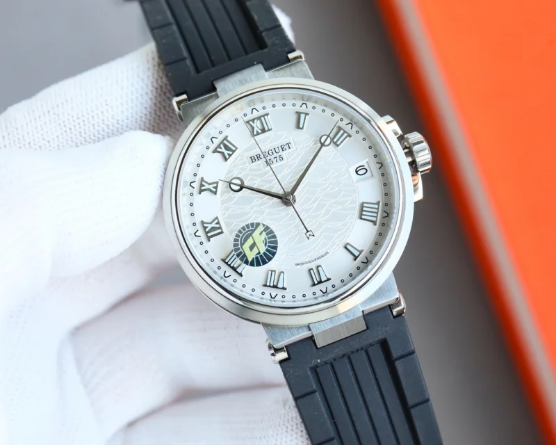 ブレゲ偽物最高級時計 マリーン ノーティカル 40mm 5517-25【777A 自動機械式】