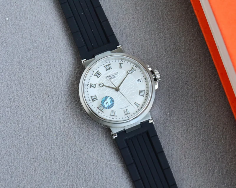 ブレゲ偽物最高級時計 マリーン ノーティカル 40mm 5517-25【777A 自動機械式】