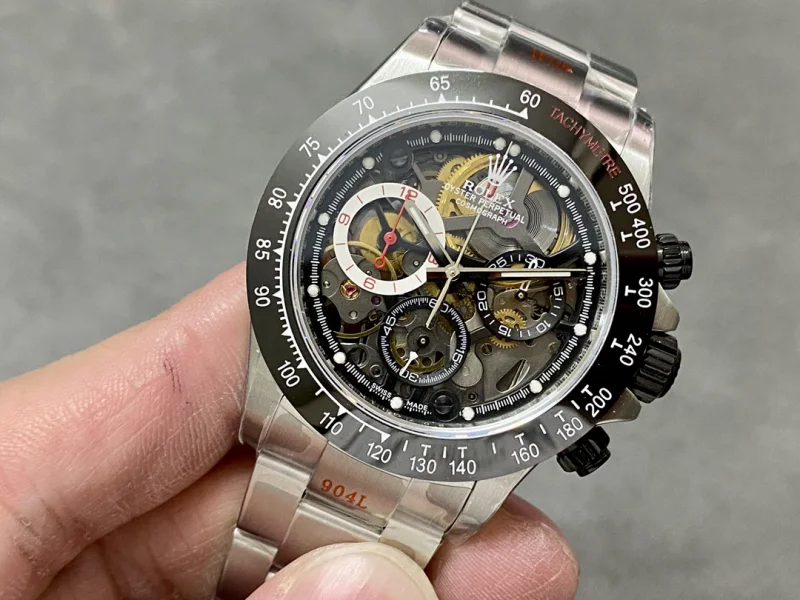 ロレックス デイトナ N級品 ブランド複雑な形状 18299LN スーパーコピー時計