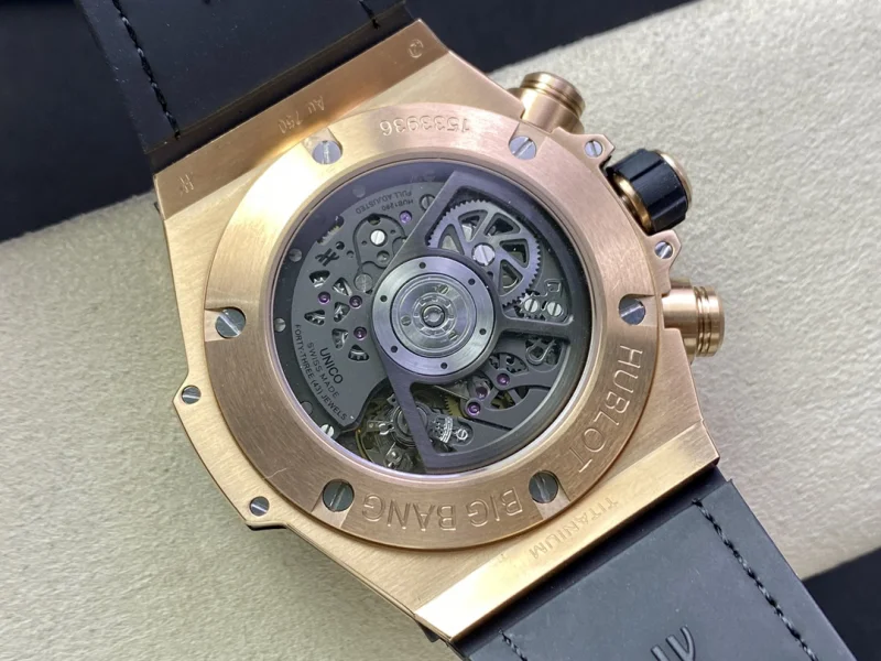新作ウブロ 411.OX.9910.LR.0999 ビッグ・バン ウニコ キングゴールド レインボー 45mm