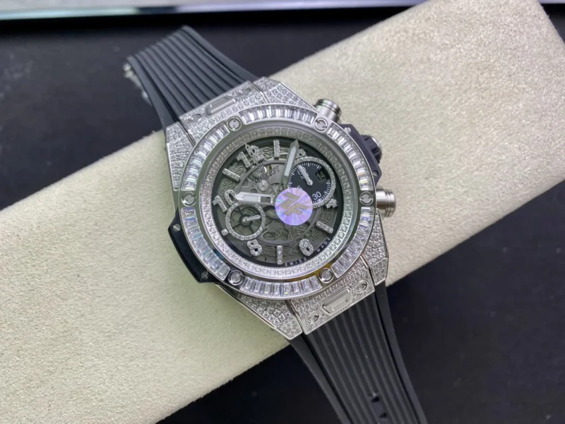 一番人気 HUBLOT ビッグバンN級品 ウニコ チタニウム ジュエリー 421.NX.1170.RX.0904