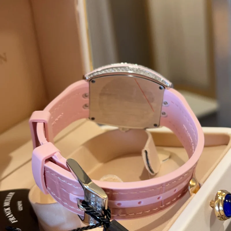 ピンク フランクミュラースーパーコピー時計V32バレル コンキスタドール08274FM