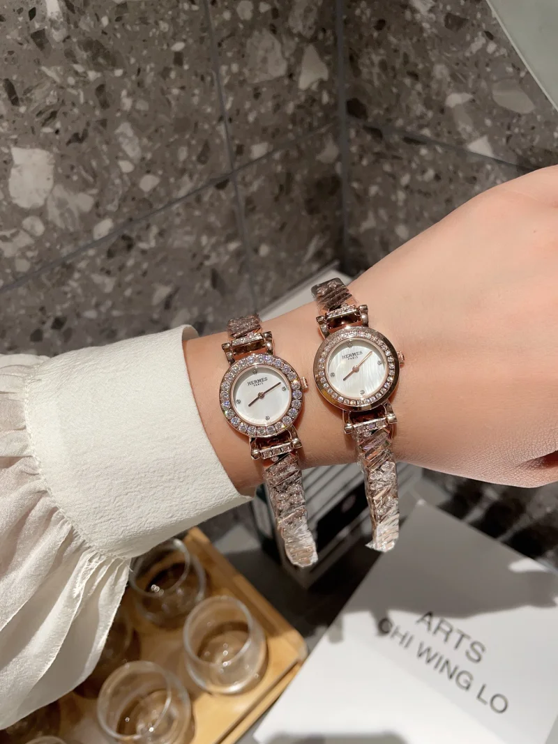 エルメス ニュー フォーブール ポルカ レディース ウォッチ H76829S