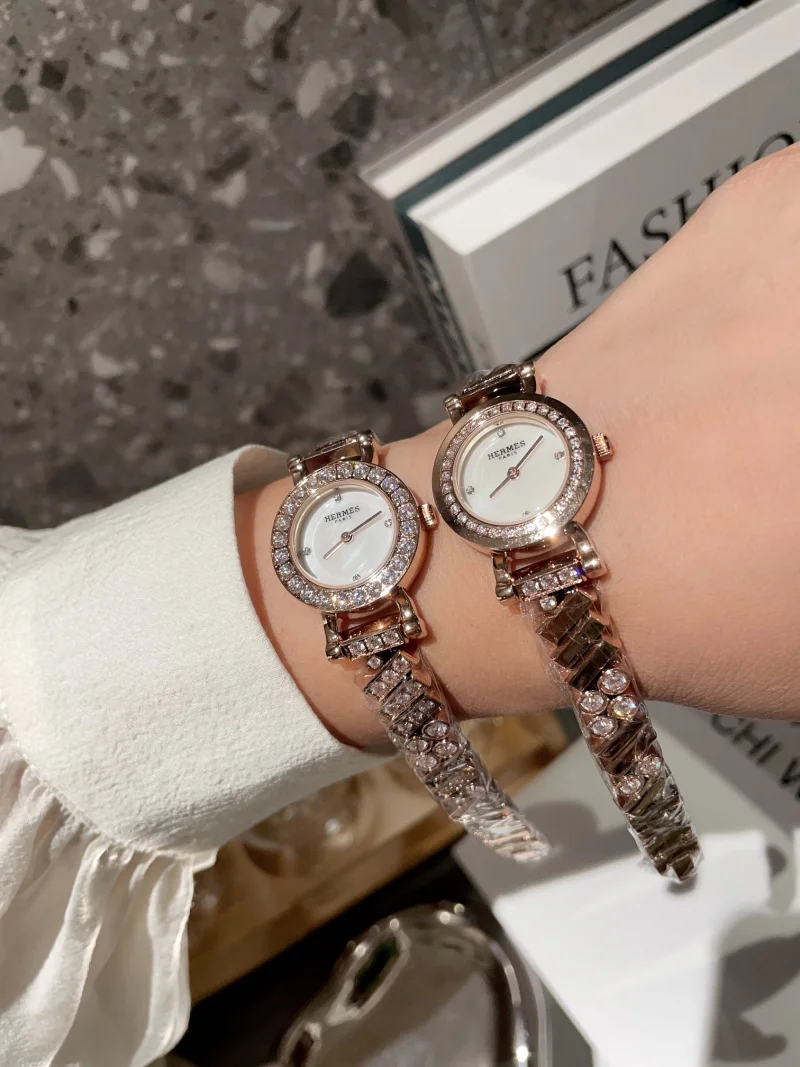 エルメス ニュー フォーブール ポルカ レディース ウォッチ H76829S