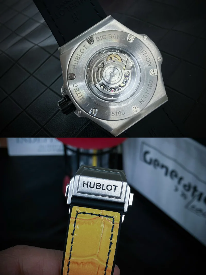 満天の星 ウブロ コピー時計 ビッグバン ステンレススチール レインボーダイヤモンドHU279237