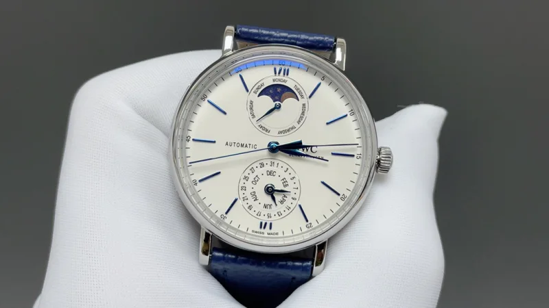 最大級の品揃え IWC ポートフィノ 偽物 ブルーストラップ IW359001