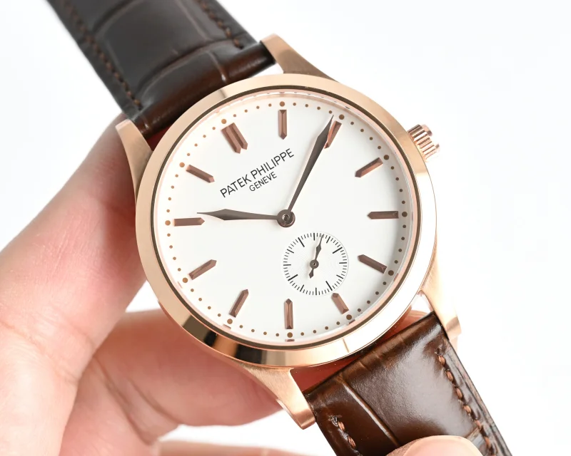 希少色 Patek Philippe カラトラバ 偽物 ステンレススチール P77976