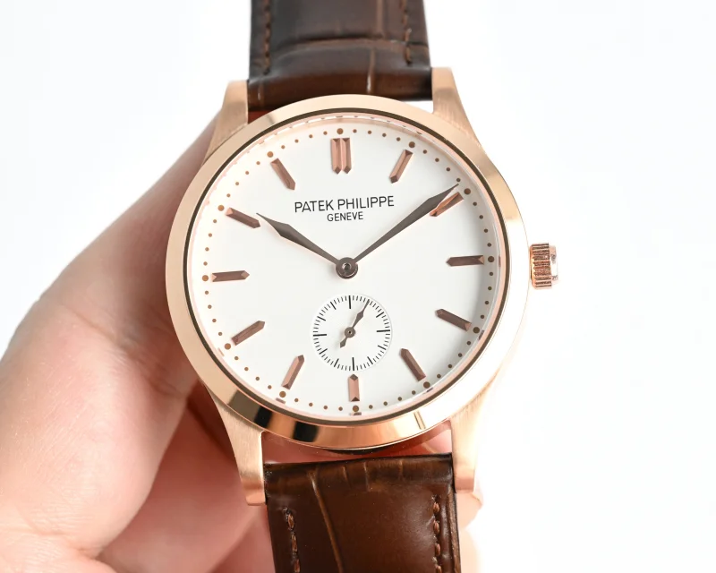 希少色 Patek Philippe カラトラバ 偽物 ステンレススチール P77976