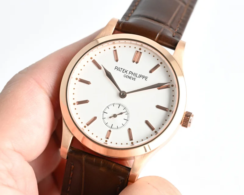 希少色 Patek Philippe カラトラバ 偽物 ステンレススチール P77976