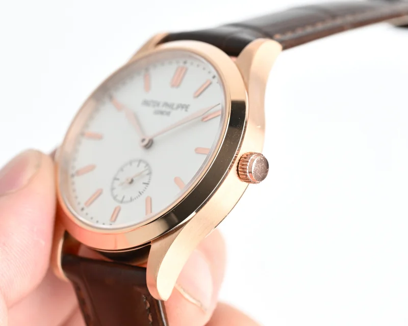 希少色 Patek Philippe カラトラバ 偽物 ステンレススチール P77976