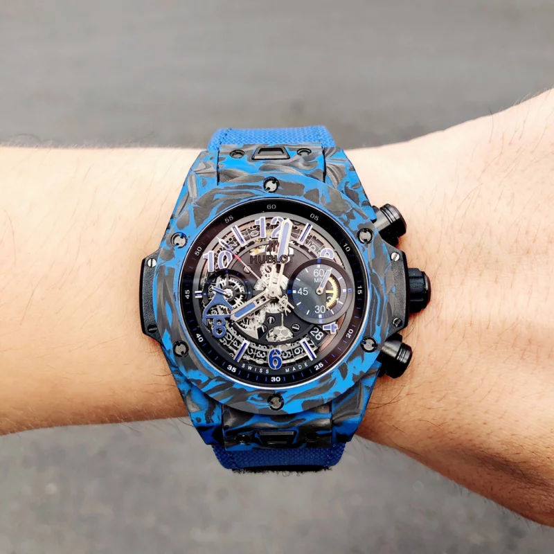 【限定発売】HUBLOTレプリカビッグバンカーボンファイバー新作679RX098