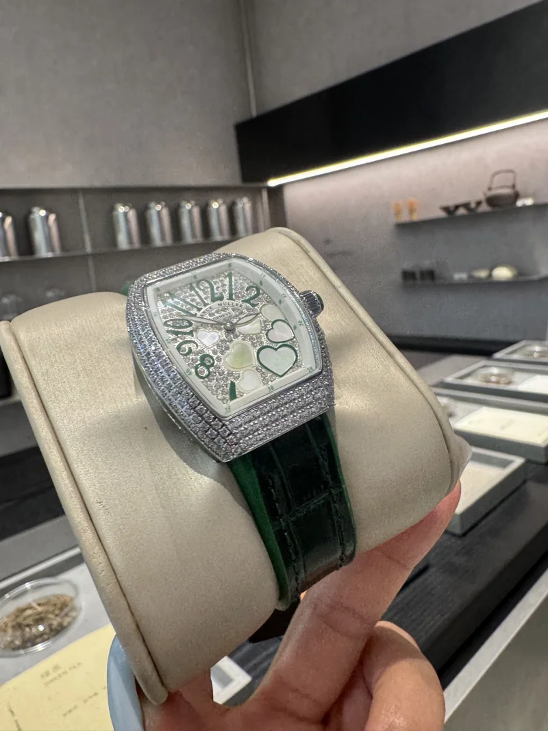 大人気 Franker Muller フランク・ミュラー V32 トノー満天の星 166923