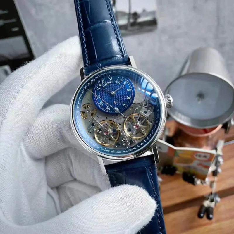 ブレゲ ダブルトゥールビヨン トラディション 42mm高級時計BU62933