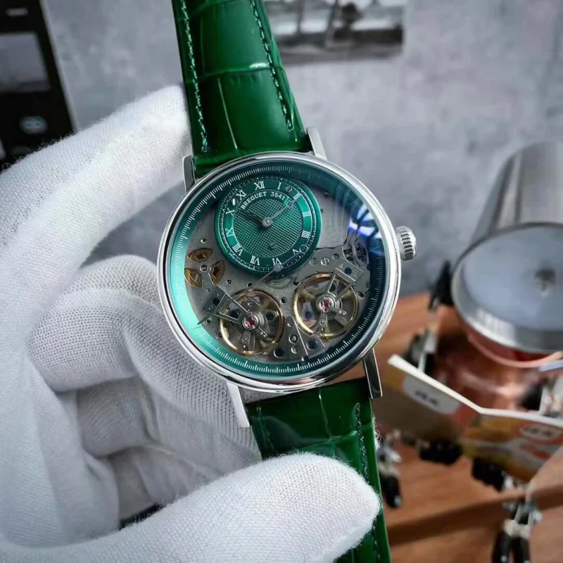 ブレゲ ダブルトゥールビヨン トラディション 42mm高級時計BU62933