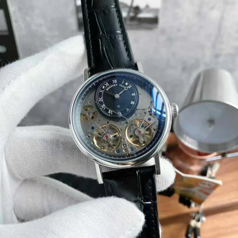 ブレゲ ダブルトゥールビヨン トラディション 42mm高級時計BU62933
