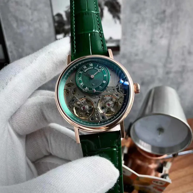 ブレゲ ダブルトゥールビヨン トラディション 42mm高級時計BU62933