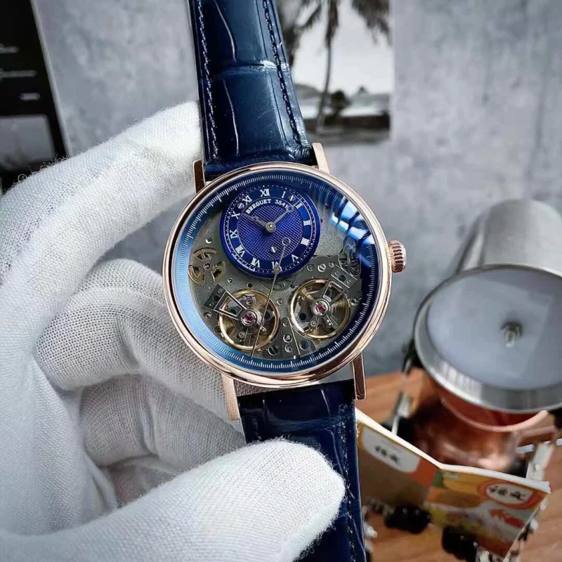 ブレゲ ダブルトゥールビヨン トラディション 42mm高級時計BU62933