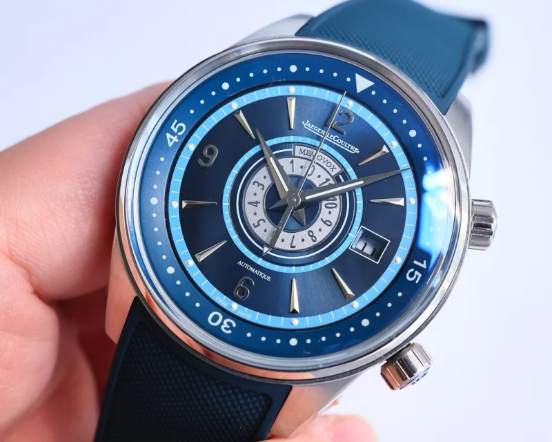 メンズ新作品ジャガー・ルクルト マスターデイト 410257J 42mm アラーム腕時計