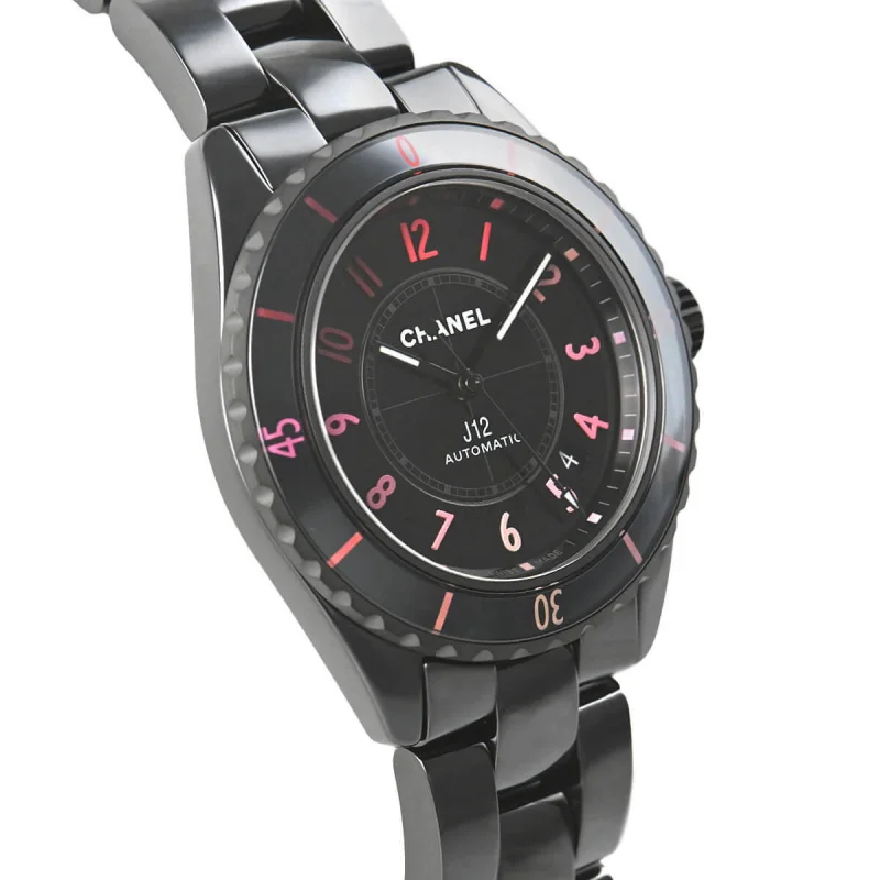ブランド レディースシャネル J12 BLUSH キャリバー12.2 33mm/38MM 数量限定 H10312