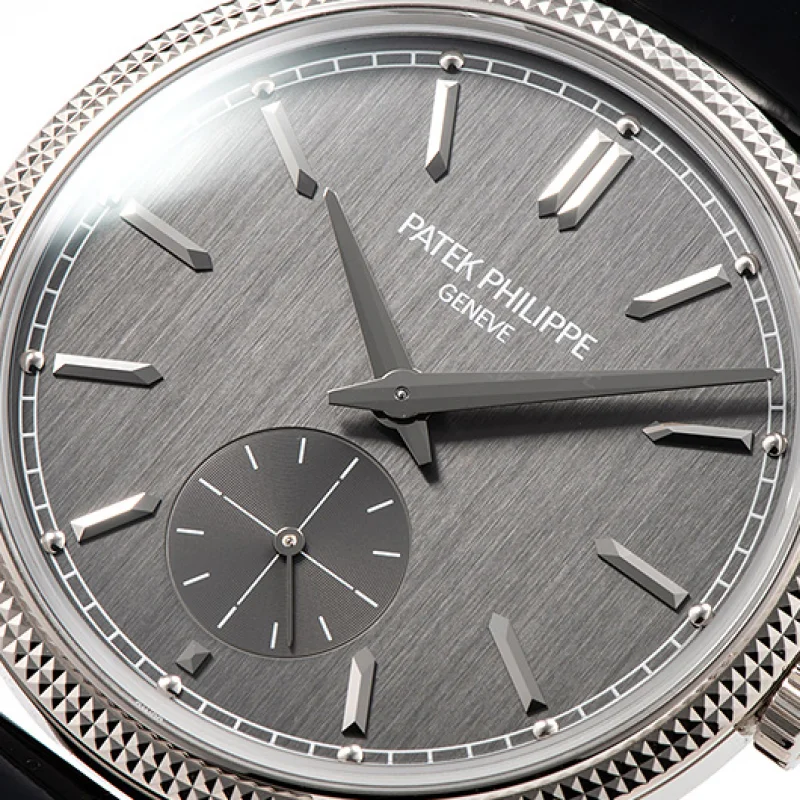 パテックフィリップ 新品 カラトラバ 6119G-001 グレー メンズ腕時計