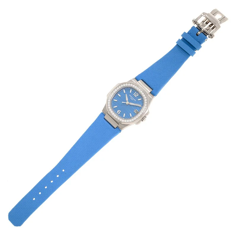 パテック フィリップ PATEK PHILIPPE時計スーパーコピー ブルー 婦人用ノーチラス32 mm 7010G-013
