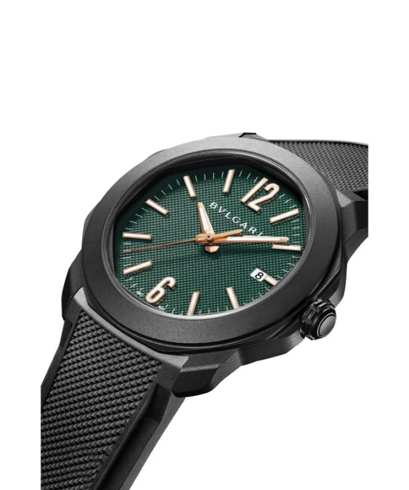 BVLGARI ブルガリ人気激安オクト ローマ ウォッチ グリーン103925