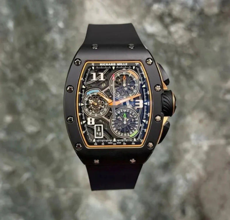 ブランド リシャール・ミルコピー時計 自動巻きフライバッククロノグラフ RM 72-01