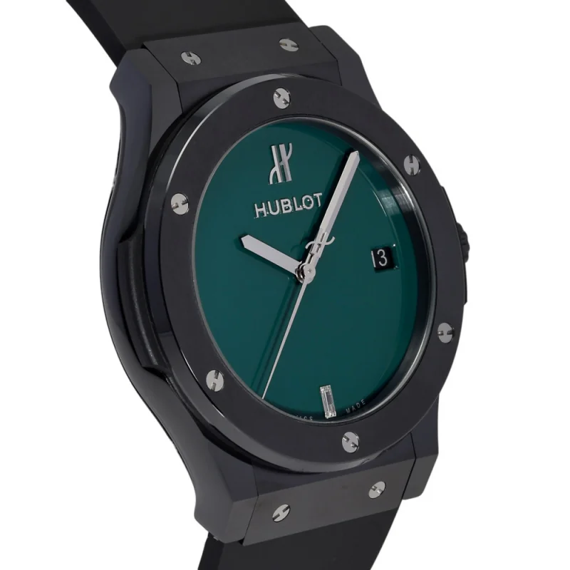 HUBLOT クラシックフュージョン ブラックセラミック ブリティッシュグリーン 511.CM.5270.RX.MYOS 限定88本