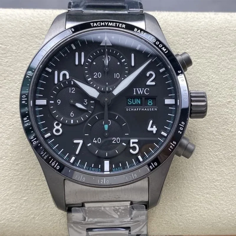 高級コピー時計IWCパイロットウォッチIW388307コピークロノグラフ41 AMG