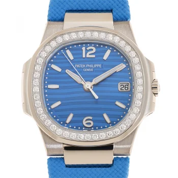 パテック フィリップ PATEK PHILIPPE時計スーパーコピー ブルー 婦人用ノーチラス32 mm 7010G-013