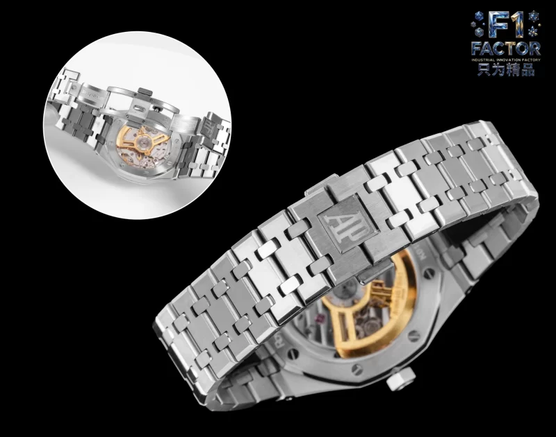 F1 工場 オーデマ・ピゲ15500STスーパーコピー時計 ロイヤルオーク 41mm Cal.4302 搭載 マザーオブパール文字盤