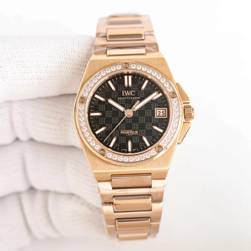 IWC エンジニア インヂュニア IW324913レディース時計コピー Cal.9015 18K ローズゴールドダイヤ